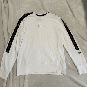 Hollister White Men’s Sweatshirt